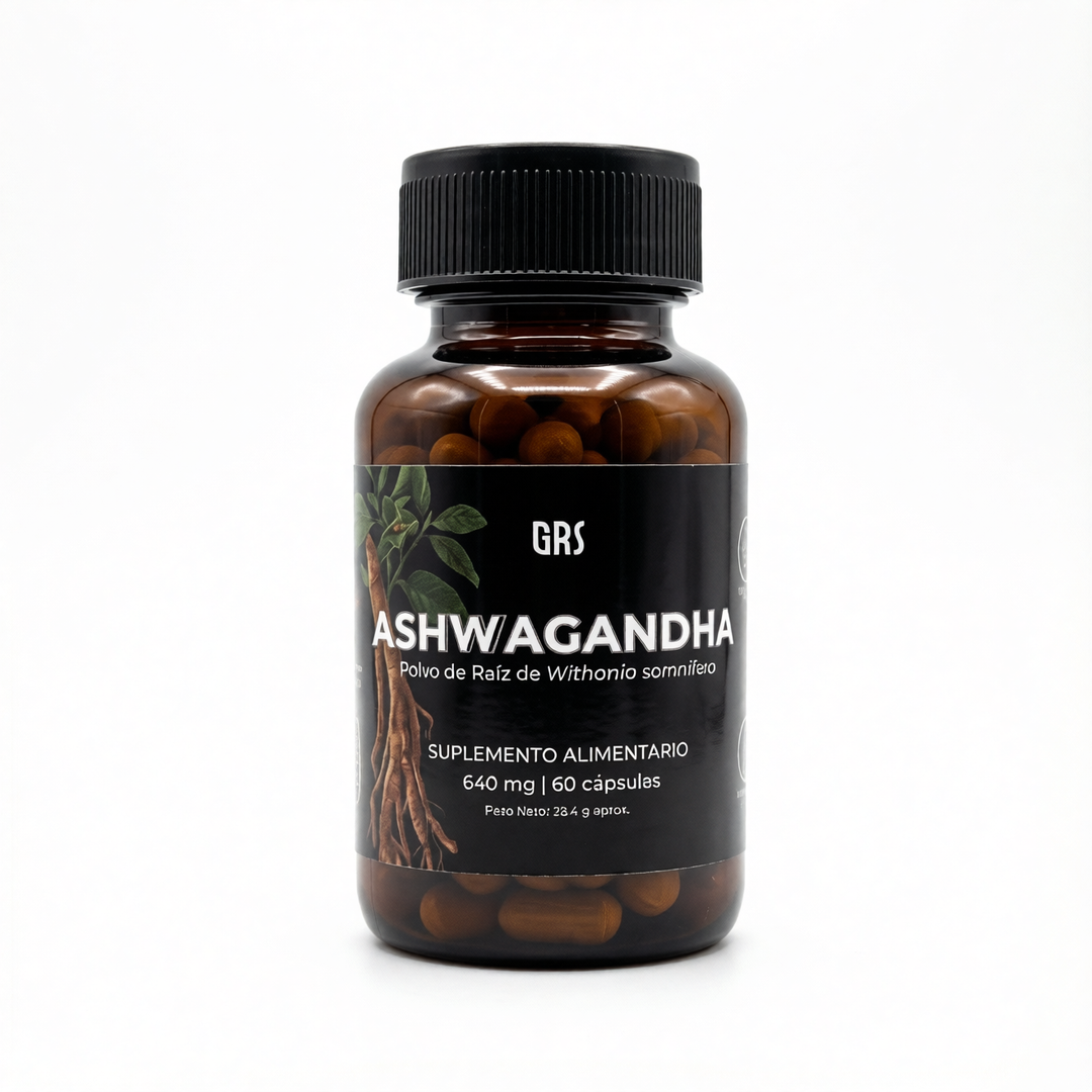 Ashwagandha GRS | 640 mg | 60 cápsulas