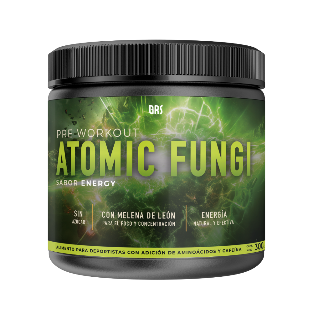 pre-entreno vegano Atomic Fungi_energy_Energia